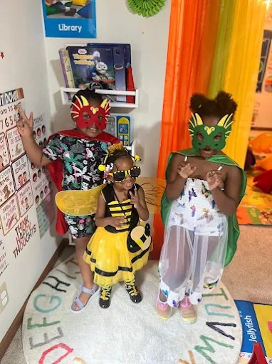 Colorful toy storage